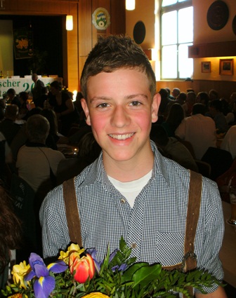 03.04_Felix H�bner als Bezirksjugendk�nig verabschiedet